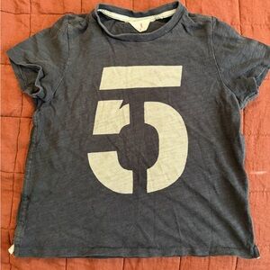 rag & bone Kids Charcoal Number 5 Tee size 8